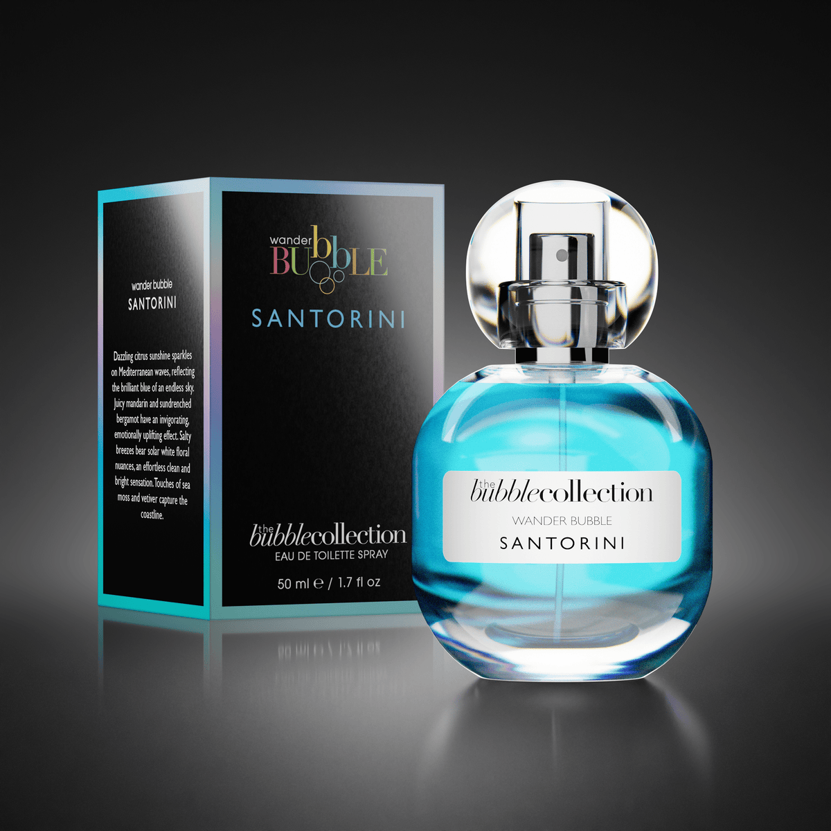Santorini | Luxury Unisex Fragrance | The Bubble Collection