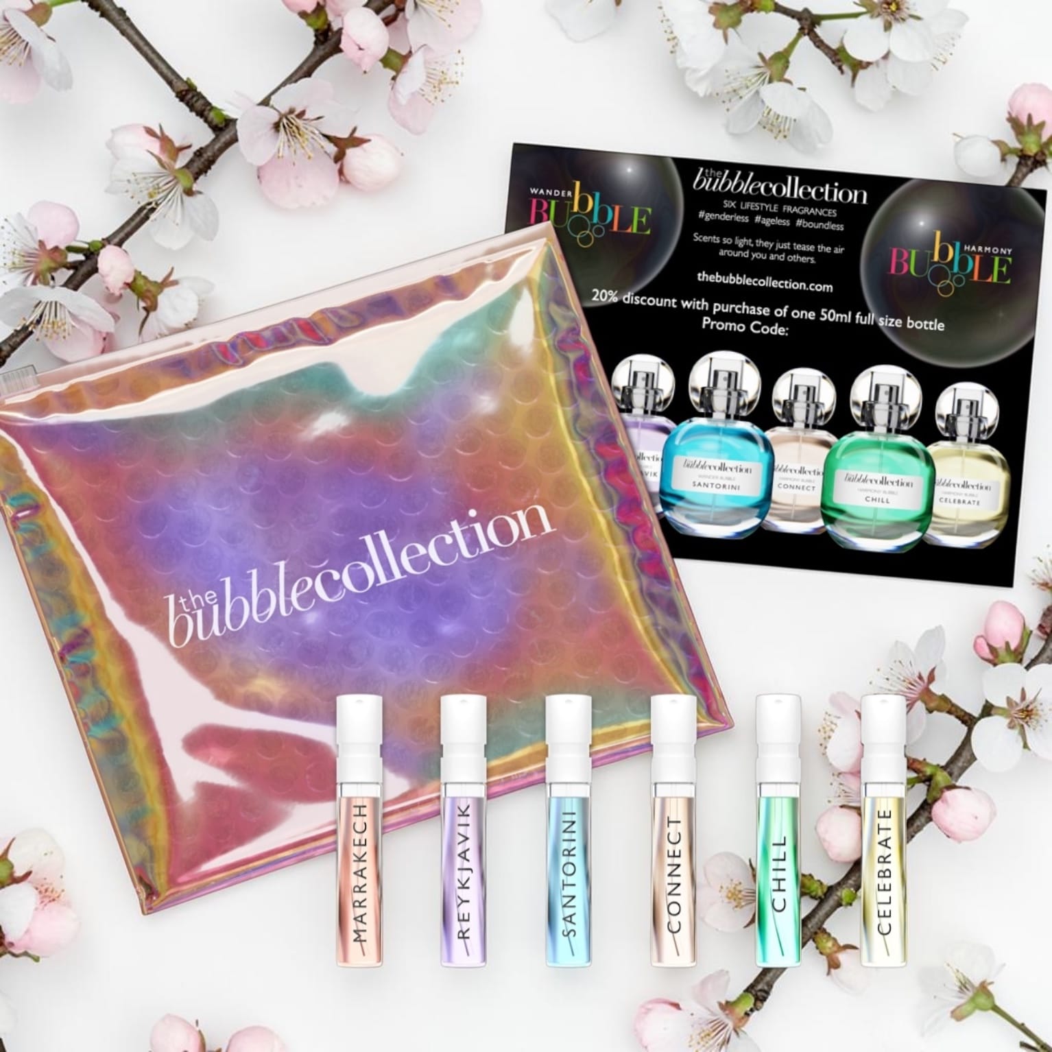 Discovery Set | Luxury Unisex Perfume Sampler | The Bubble Collection