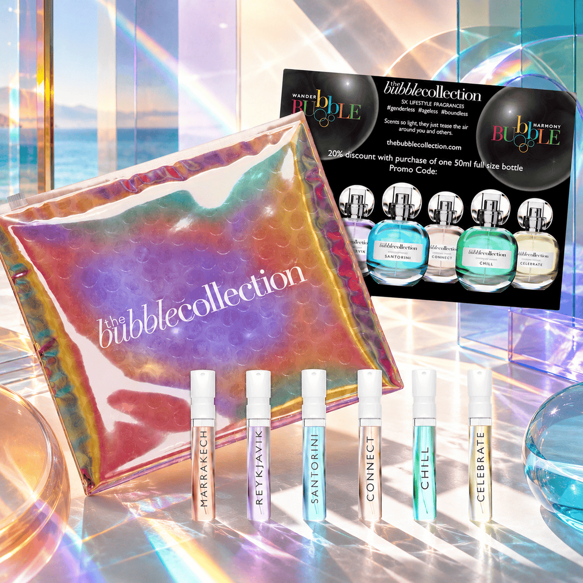 Discovery Set | Luxury Unisex Perfume Sampler | The Bubble Collection